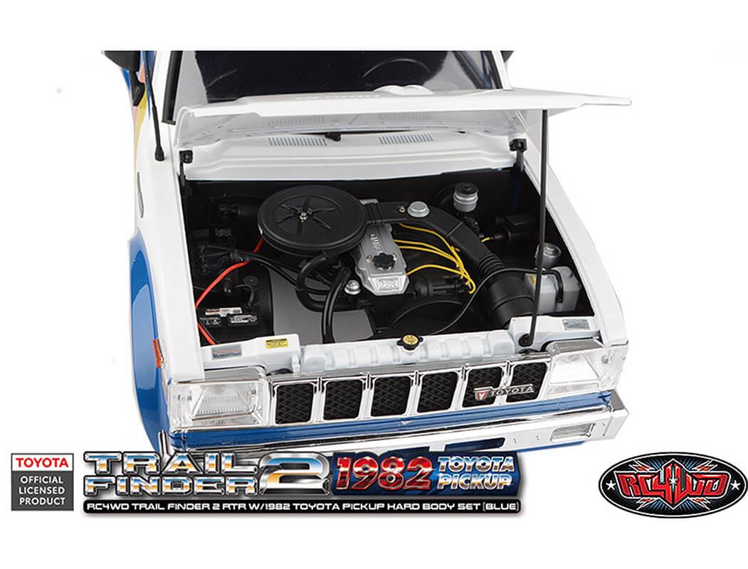 Rc4Wd Trail Finder2 Rtr With 1982 Toyota Pickup Hard Body Blue
