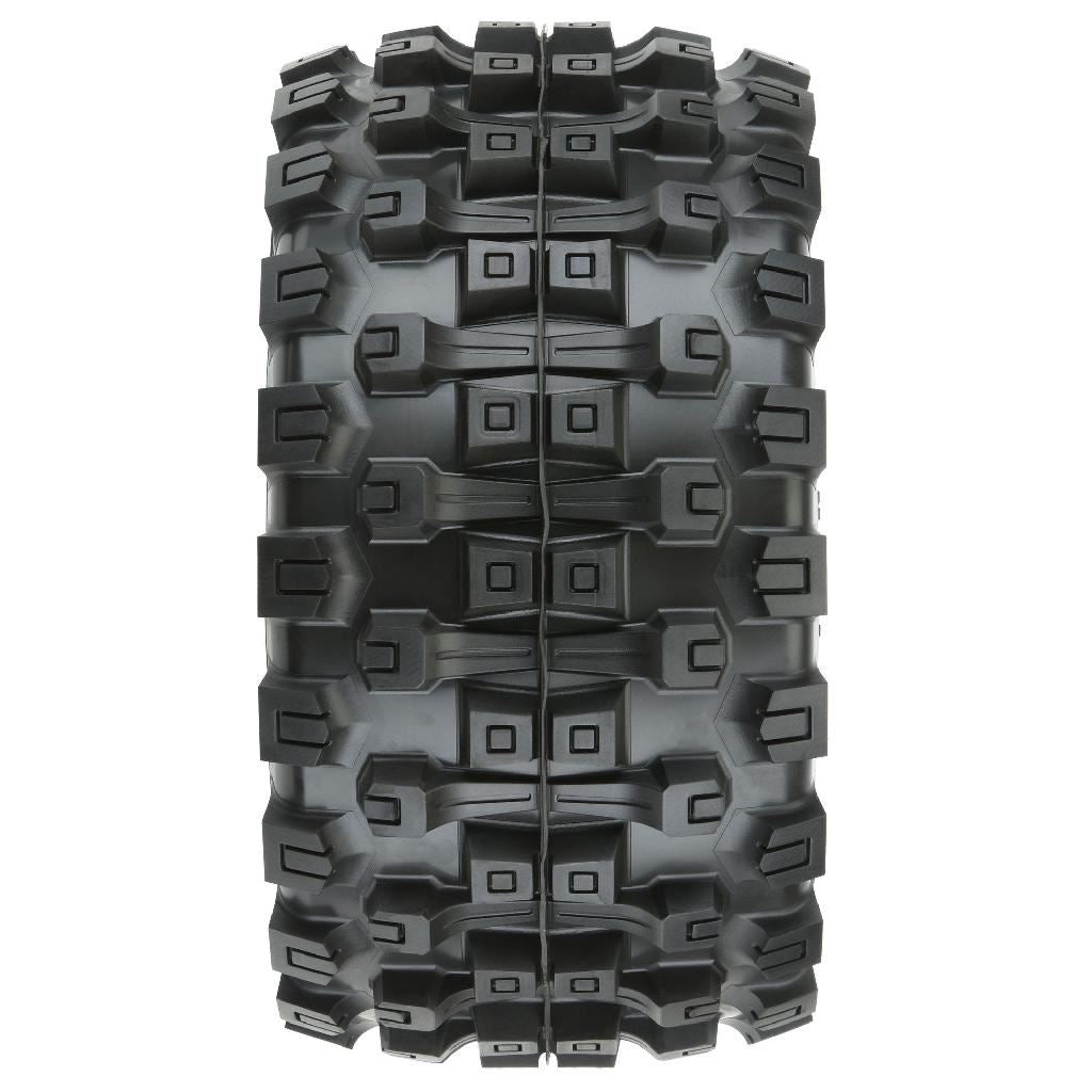 Proline 1/8 Badlands Mx38 Hp Belted F/R 3.8In Mt Mounted 17mm Blk Rai