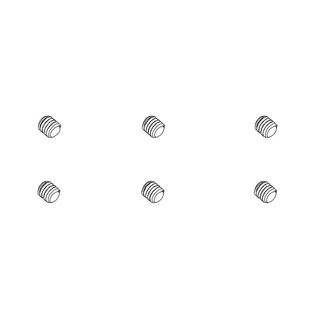 Pd Racing Set Screw M2.5*12 6Pcs