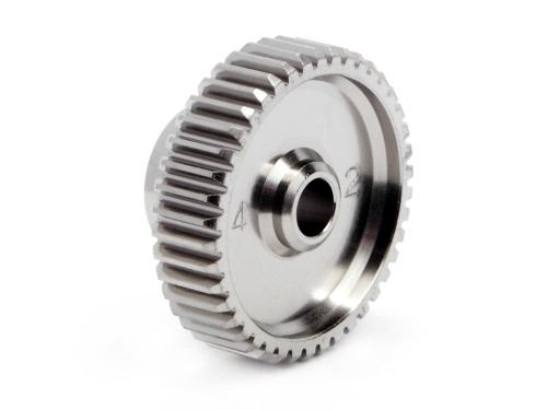 HPI Aluminium Racing Pinion Gear 42 Tooth (64 Pitch)