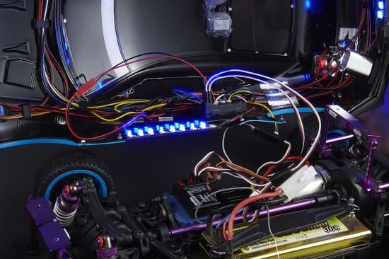 KILLERBODY CHASSIS LIGHT W/SMD LED UNIT SET (18 BLUE LEDS)