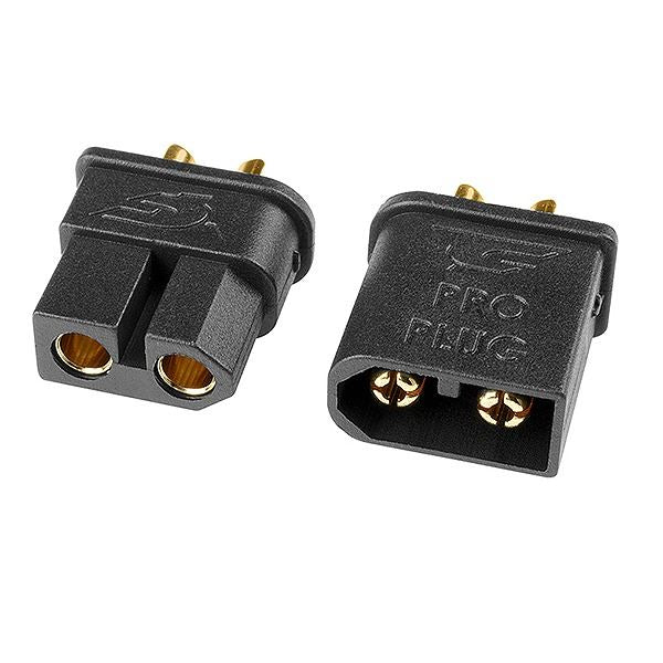 Corally Tc Pro Connector 3.5mm Gold Plated Connectors Reverse Polarity Protection M/F 1 Pair