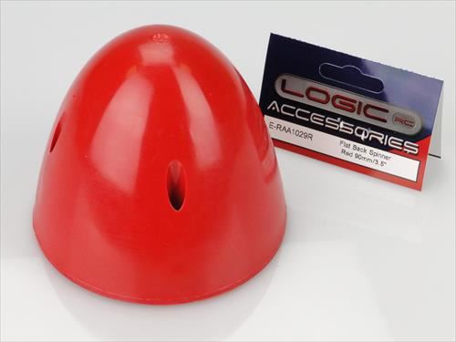 RACTIVE 90mm 3.5"Spinner F/B Red