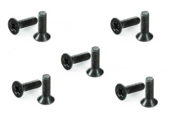 ARRMA Flat Head Cross Machine Screw 3x10mm (10)