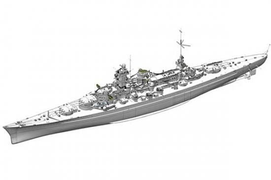 Dragon 1/350 German Battleship Scharnhorst (D1062)