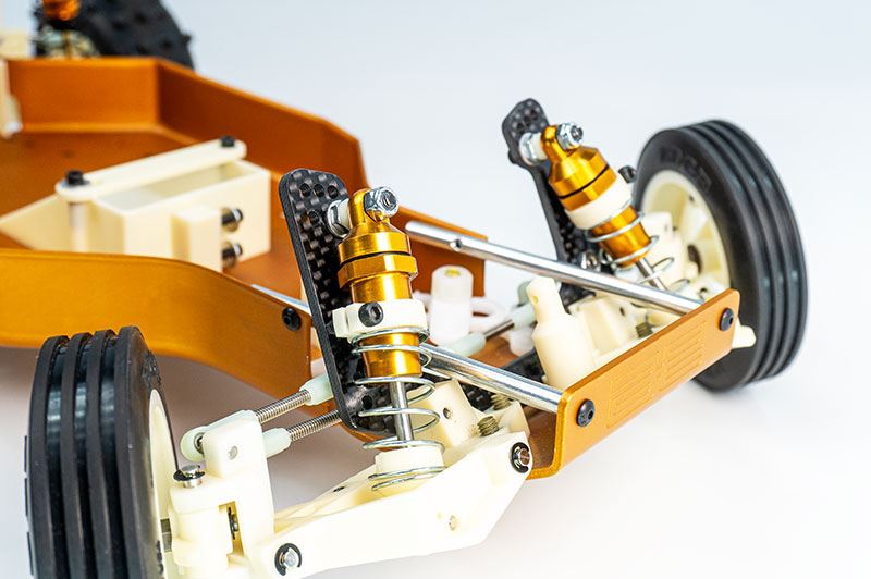 Koswork Team Ae Rc10 Carbon 3Mm Front Shock Tower