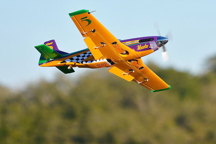 FMS 1100mm P-51 VOODOO WITHOUT TX/RX/BATTERY