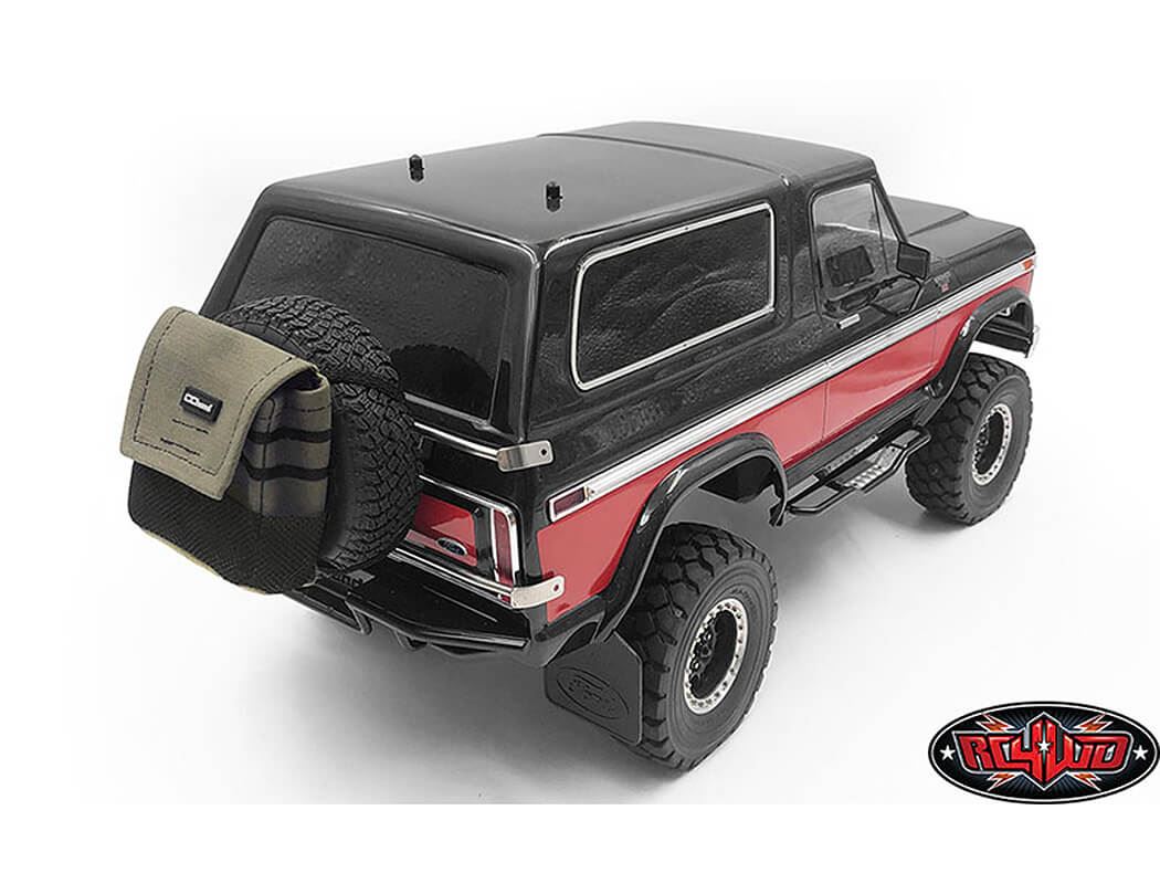 RC4WD MOUNTABLE TRASH BAG FOR SPARE TIRE (GREY)