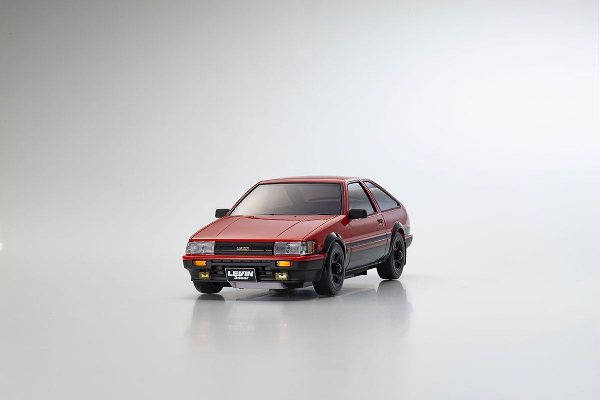Mini-Z Awd Toyota Corolla Levin Ae86 Red-Black (Ma020N-L/Kt531P)