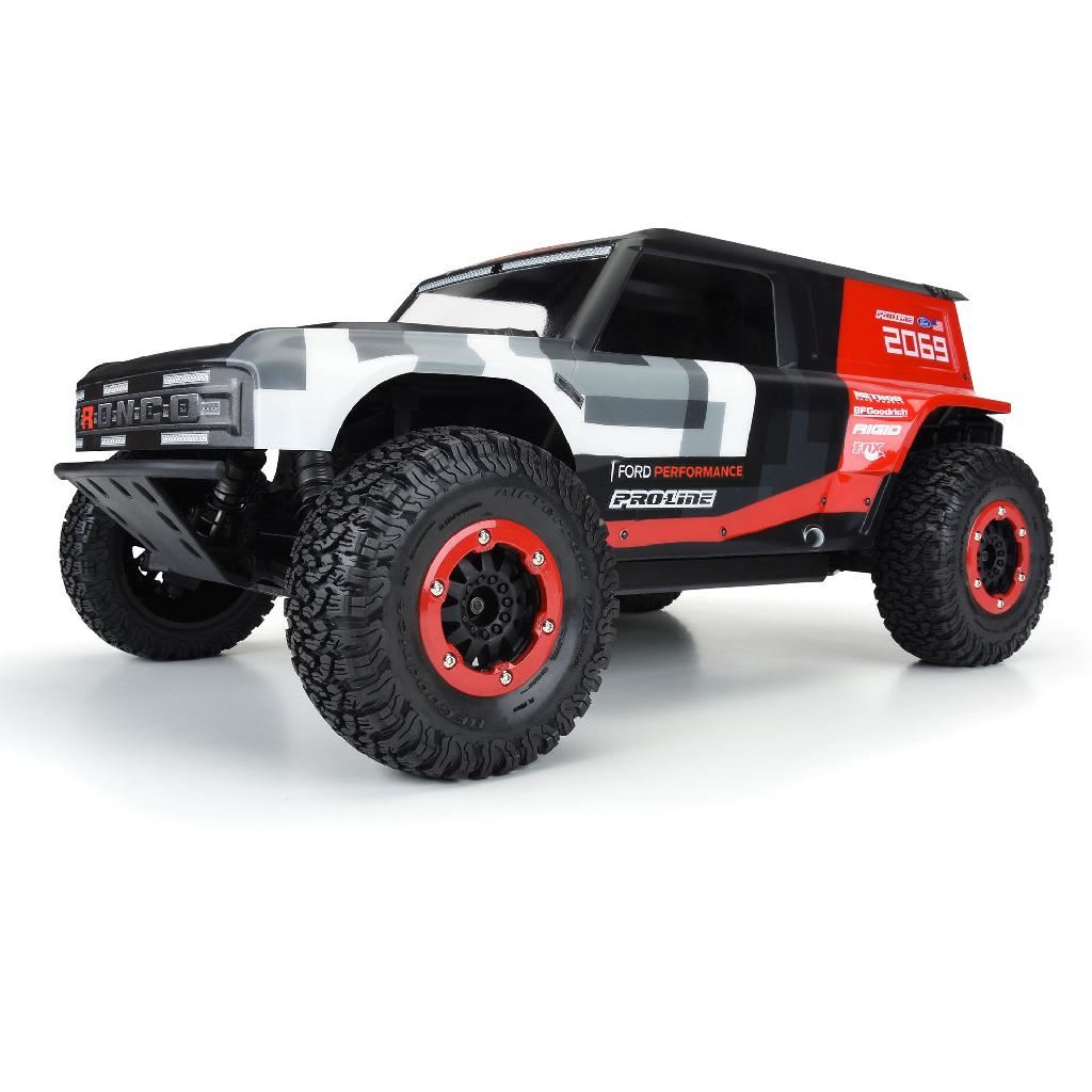 Proline 1/10 Ford Bronco R Clear Body: Short Course