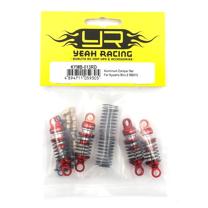 Yeah Racing Aluminum Damper Set V2 For Kyosho Mini-Z Mb010