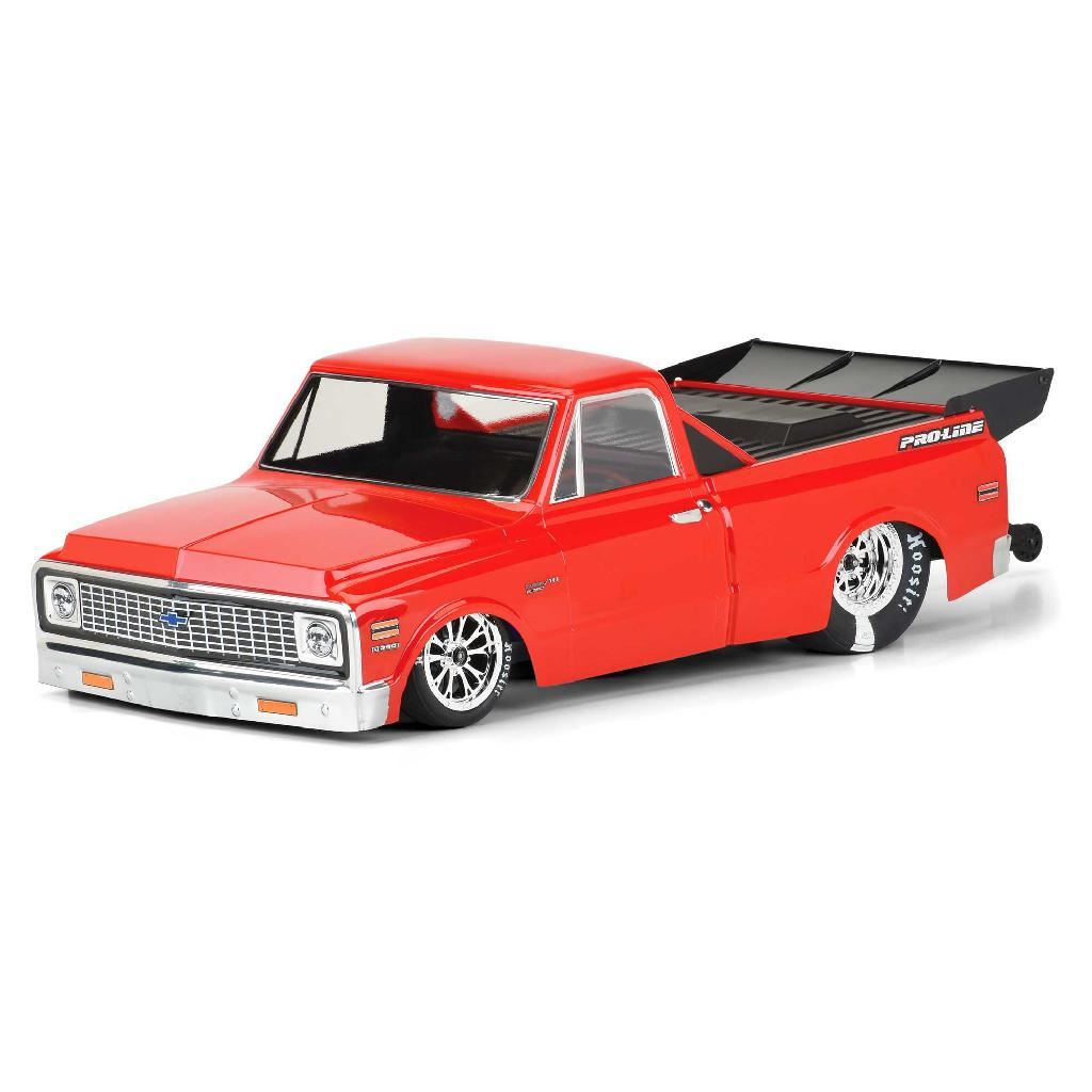 Proline 1/10 1972 Chevy C-10 Clear Body: Drag Car