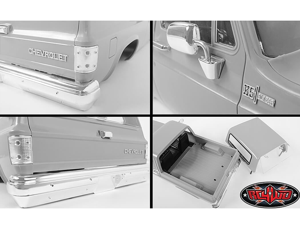 RC4WD CHEVROLET BLAZER HARD BODY COMPLETE SET