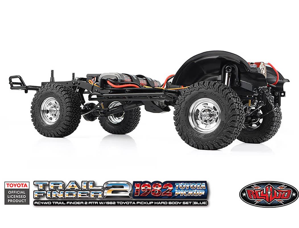 Rc4Wd Trail Finder2 Rtr With 1982 Toyota Pickup Hard Body Blue