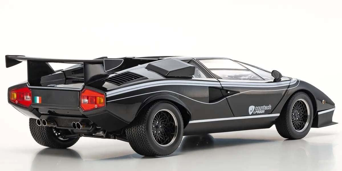 Kyosho 1:12 Lamborghini Countach Lp500R 1982 Black