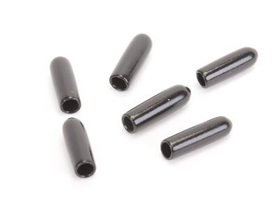 Schumacher Aerial Tube Cap - Black - 6pk