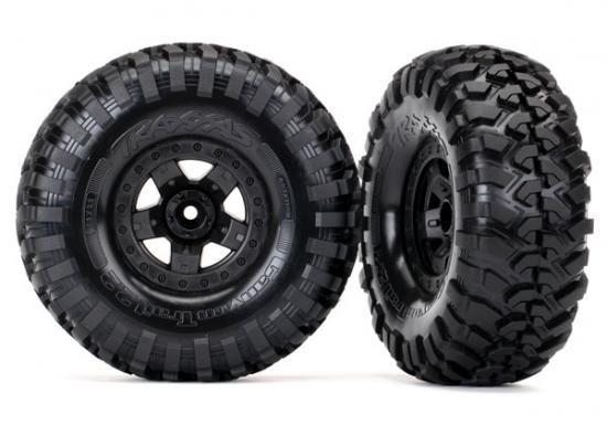 Traxxas Tires And Wheels, Glued (Trx-4 Sport Wheels, Canyon Trail 2.