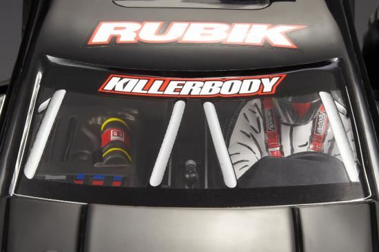 KILLERBODY CLEAR COCKPIT SET 1/10 TRUCK