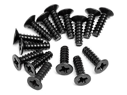 Maverick Countersunk Cross Head Self-Tapscrew M3X10mm 15Pcs