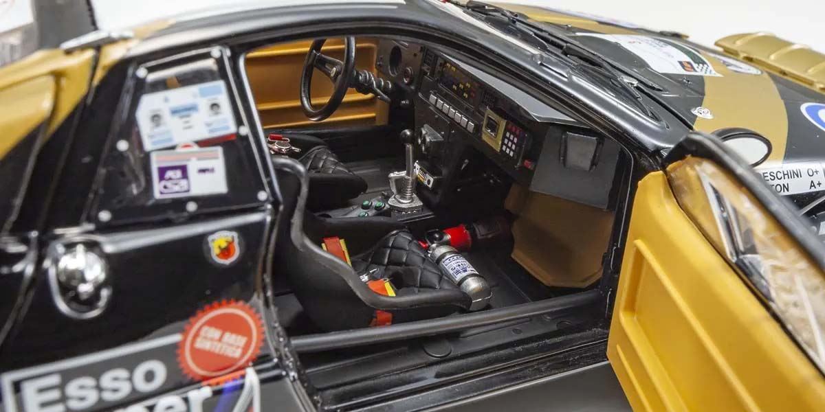 Kyosho 1:18 Lancia Rally 037 F.Tabaton Targa Florio 1985 Esso Nr.3
