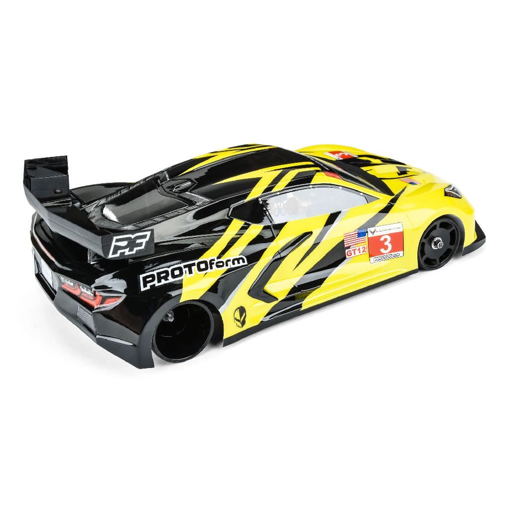 PRM 1/12 Chevrolet Corvette C8 Clear Body: GT12