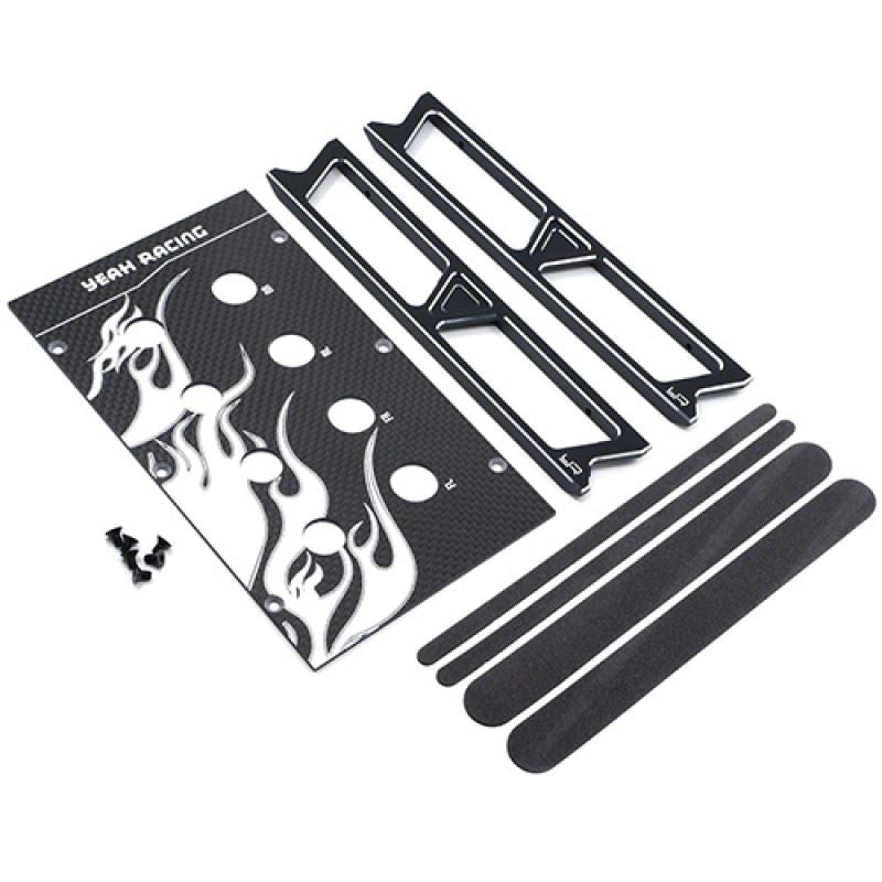 Yeah Racing Multi Function Car Setup Stand for 1/10 On Road Black