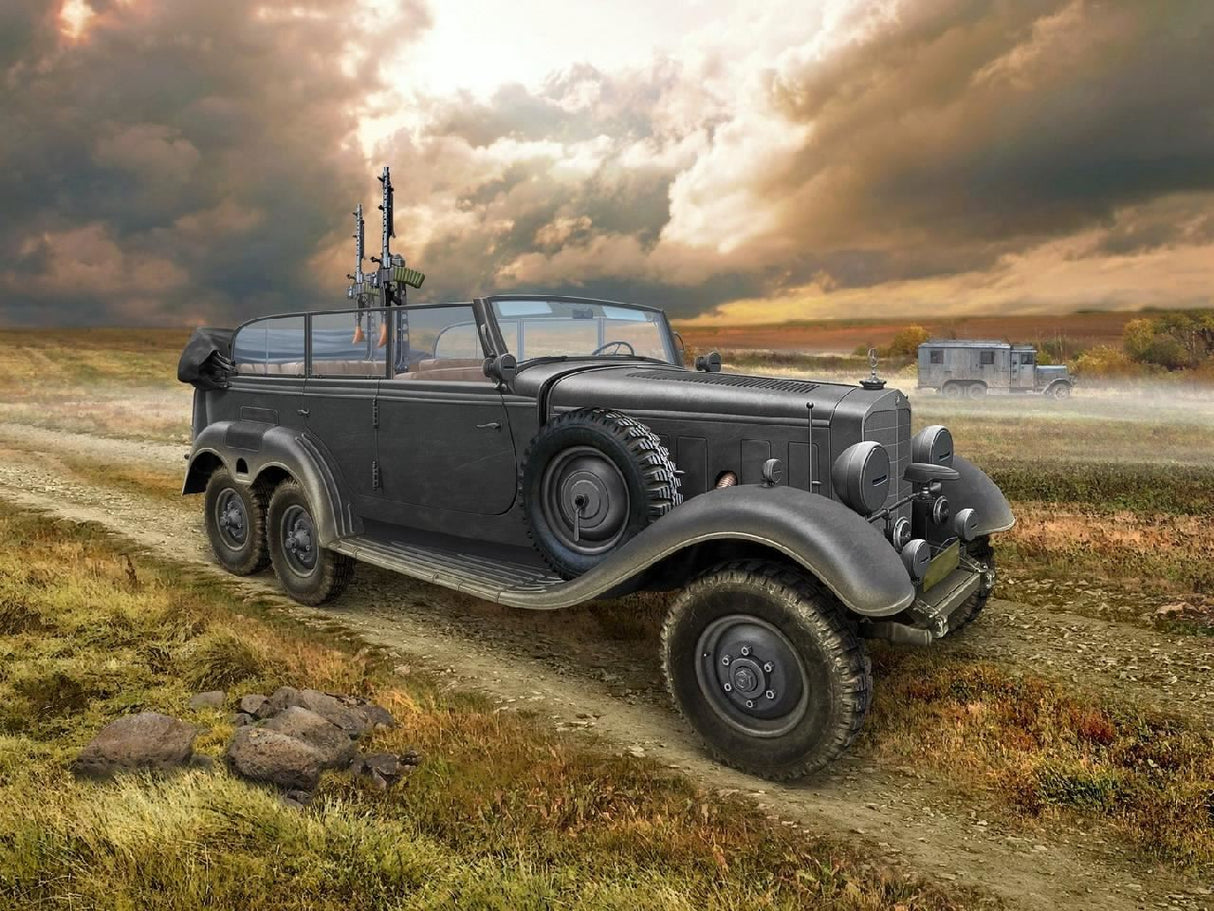 Icm G4 With Armament, Wwii German Car