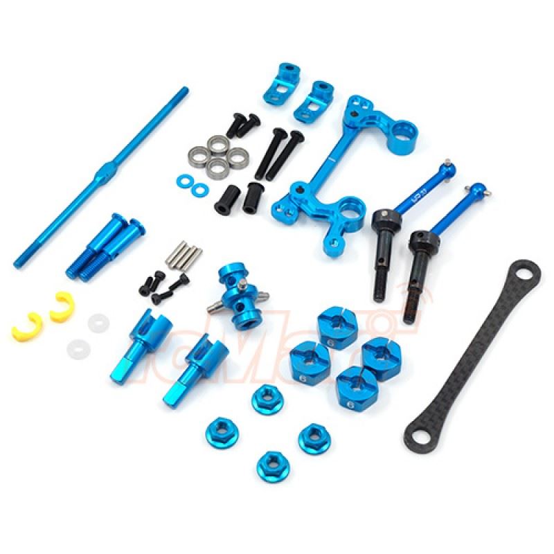 Yeah Racing Drivetrain And Steering Upgrade Kit For Tamiya M05 M06