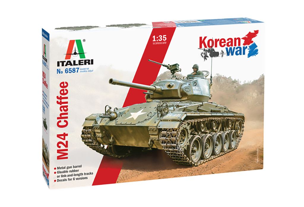 Italeri M24 inChaffeein Korean War