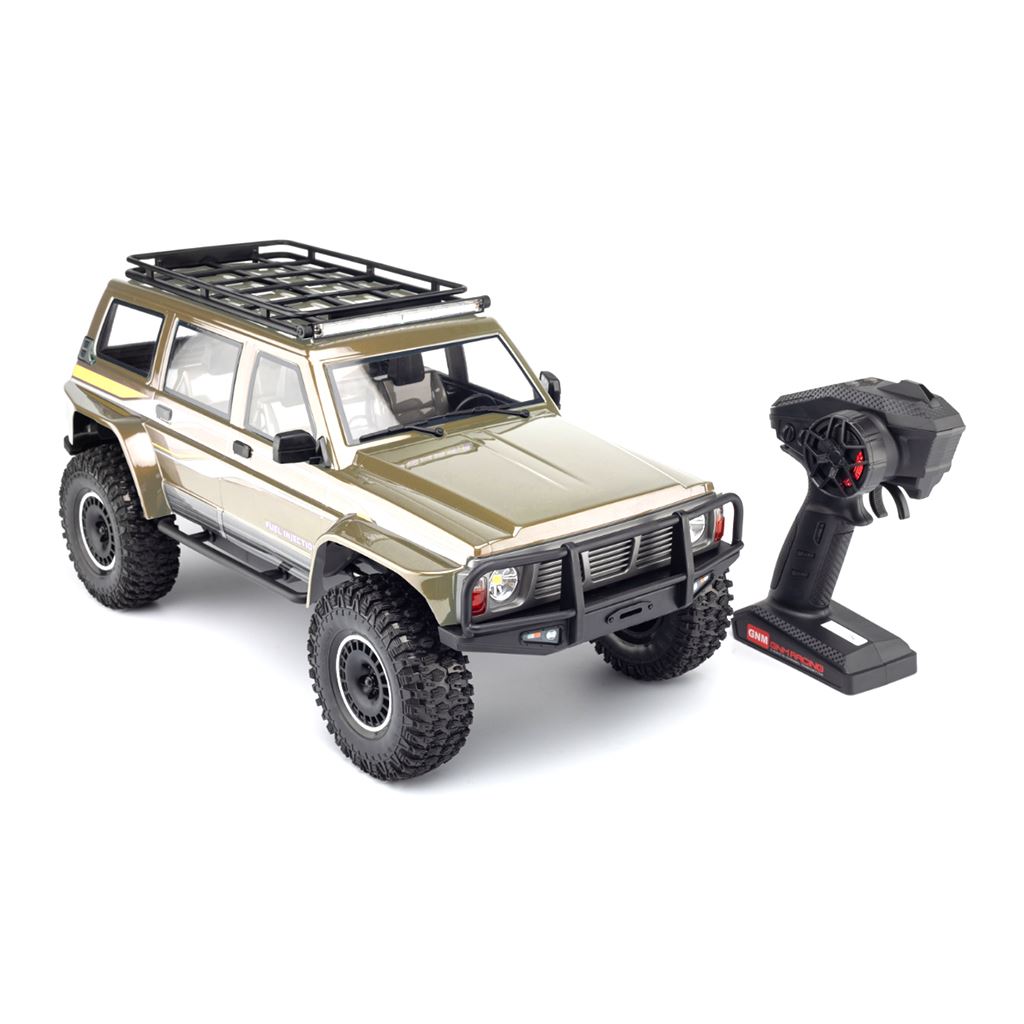 Yikong 1/10 4Wd Tank Turn Rc Br Crawler - Ch Gold