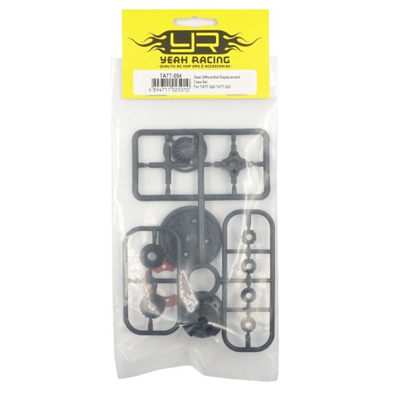 Yeah Racing Gear Differential Replacement Case Set For TATT-020 TATT-021