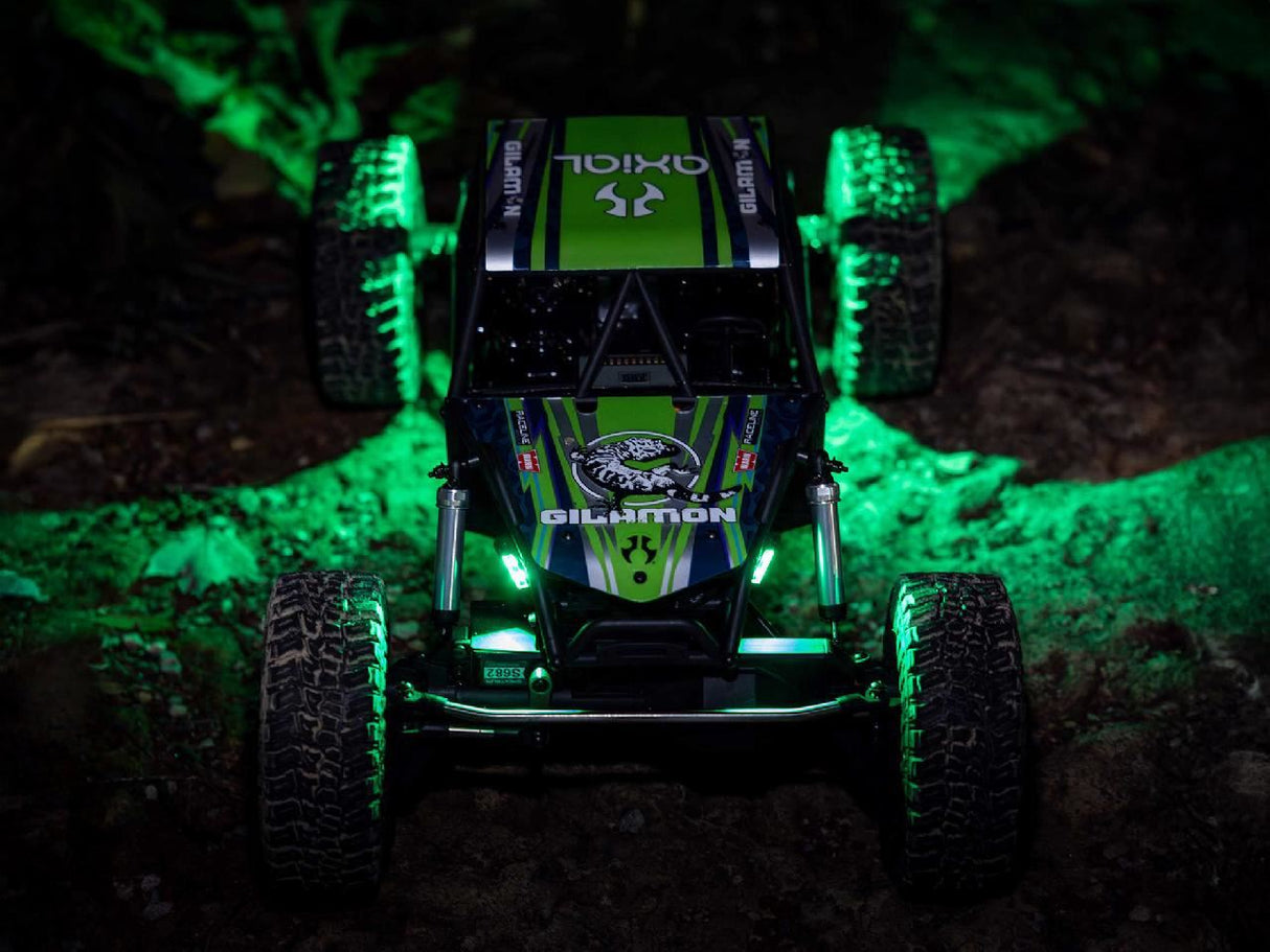 Axial 1/8 Axp8 Gilamon 2.2 4X4 Rtr Trail Buggy Green