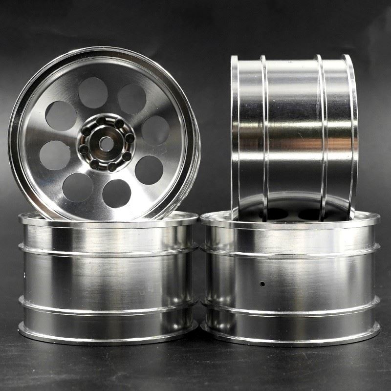 Yeah Racing Aluminum CNC 8 Spoke Rim Set For Kyosho Optima / Optima Mid / Javelin / ULTIMA