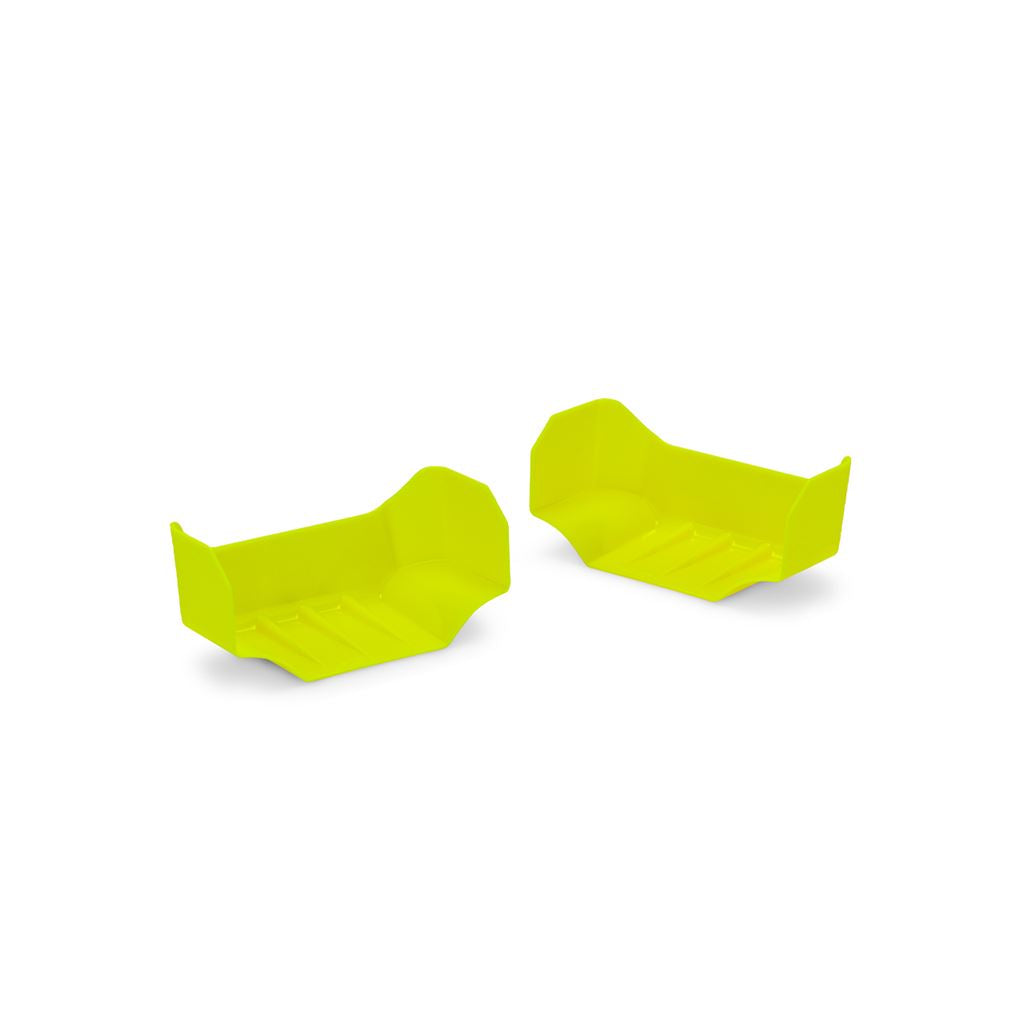 1:8Th Truggy Molded Front Wing Yellow - 2Pc