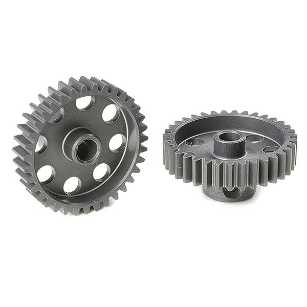 Corally 48 Dp Pinion Short Hard Anodised Al7075 35 Teeth Shaft Dia. 3.17mm