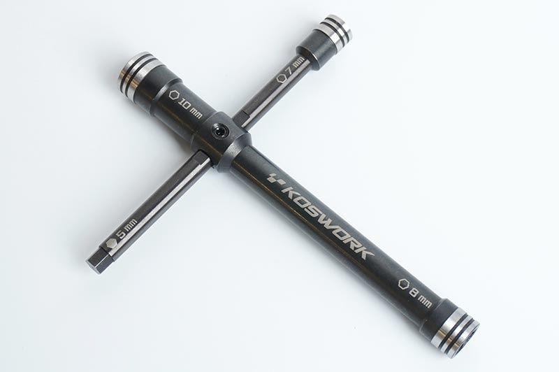 Koswork Cross Wrench (7-8-10Mm - Hex 5Mm)