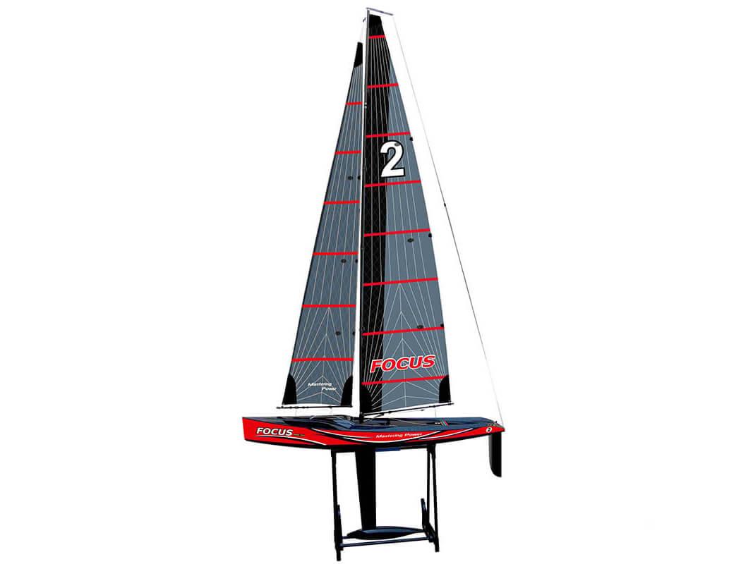JOYSWAY FOCUS V3 ONE METRE SAILBOAT RTR RED