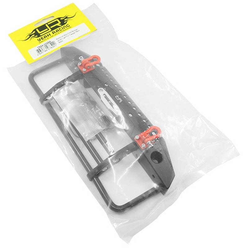 Yeah Racing Aluminum Alloy Front Bumper w/LED Light For TRX-4/ SCX10 / II / HPI Venture / Gmade Bom GS02F
