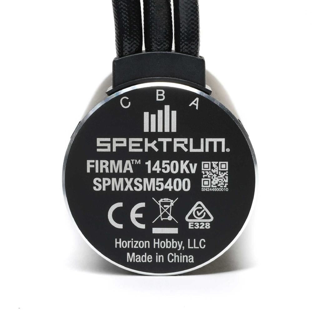 Spektrum Firma 4685-1450Kv Brushless Motor: 8Mm