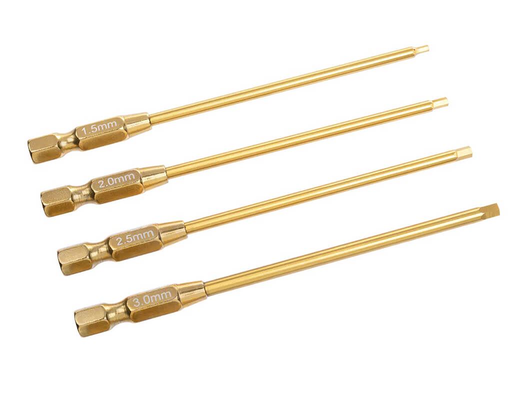 Corally Pro Tool Hex Tips Tini Coated 1.5/2.0/2.5/3.0Mm