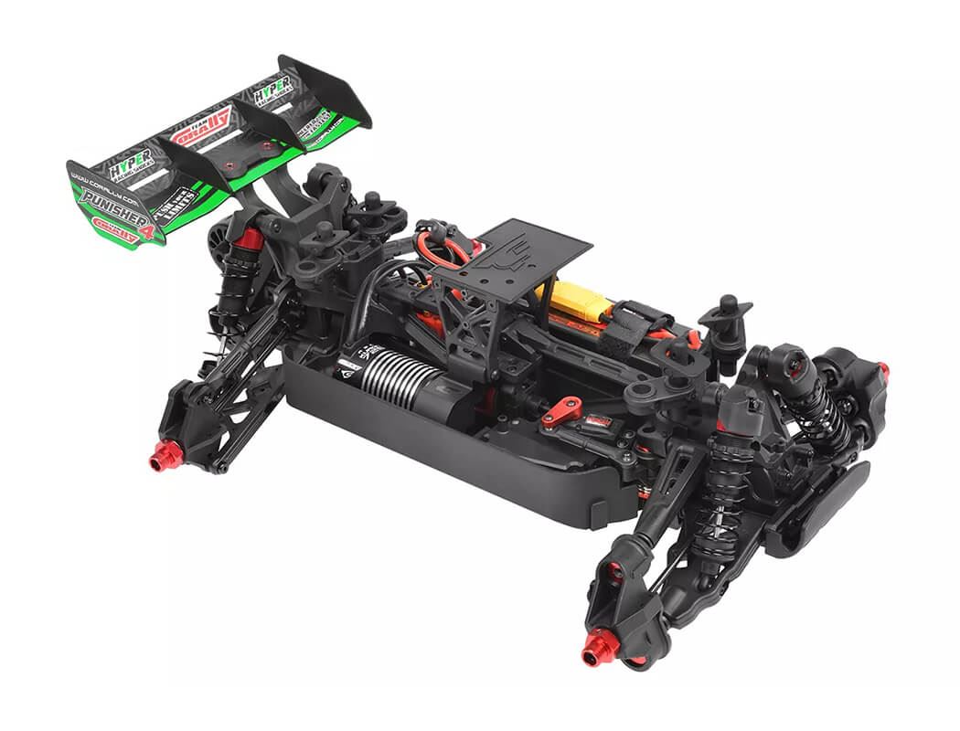 Corally Punisher 4 Brushless 4S Basher Truck Rtr - Green