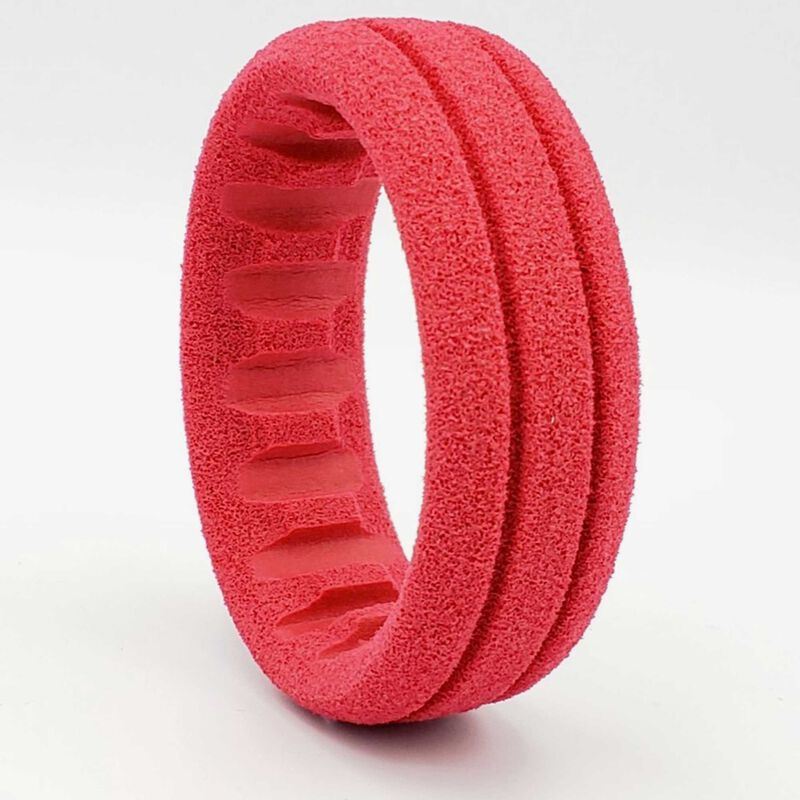 Aka 1:10 Buggy 2Wd Front Closed Cell Insert V2 Soft Red (2)