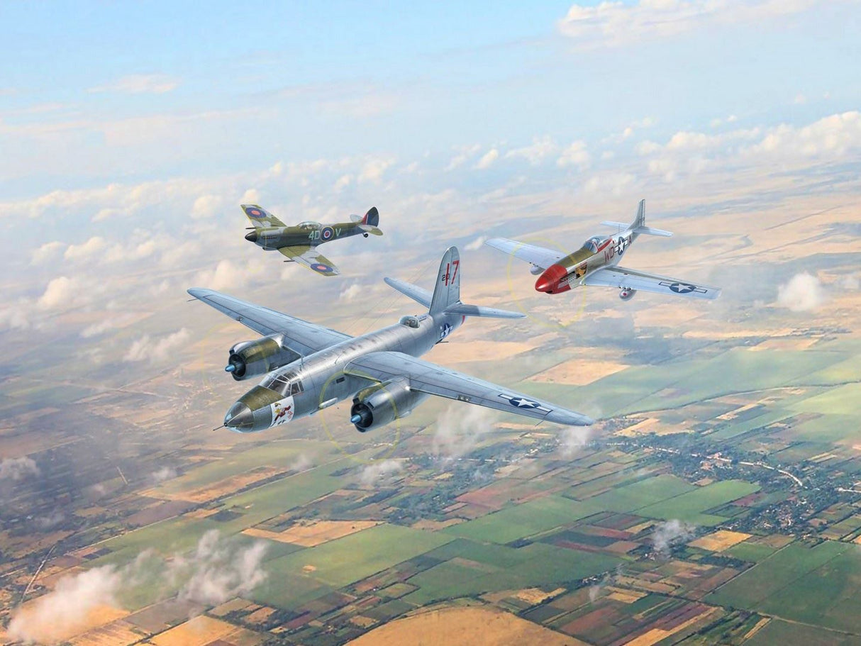 Icm Conquerors Of Europe'S Sky (Set Of 3 Aircraft)