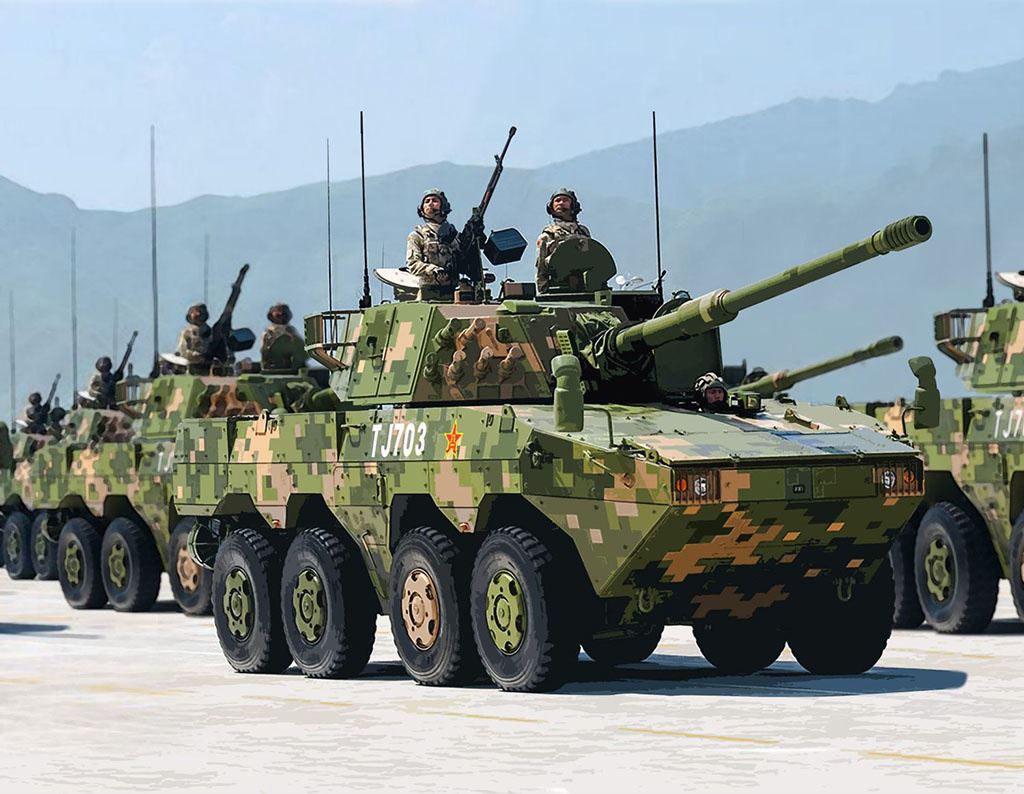 Dragon 1/72 PLA ZTL-11 ASSAULT VEHICLE