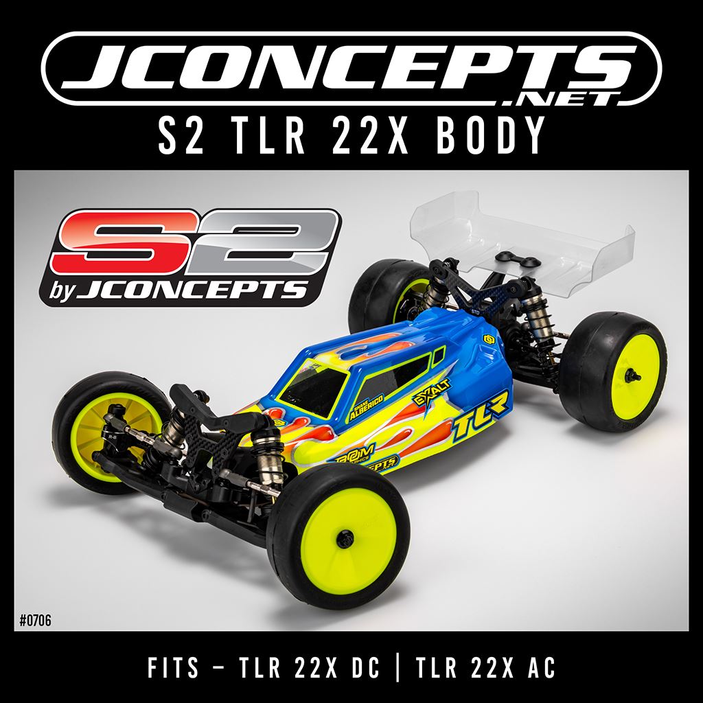 S2 - Tlr 22X Body W/ Carpet / Turf / Dirt Wing Lw