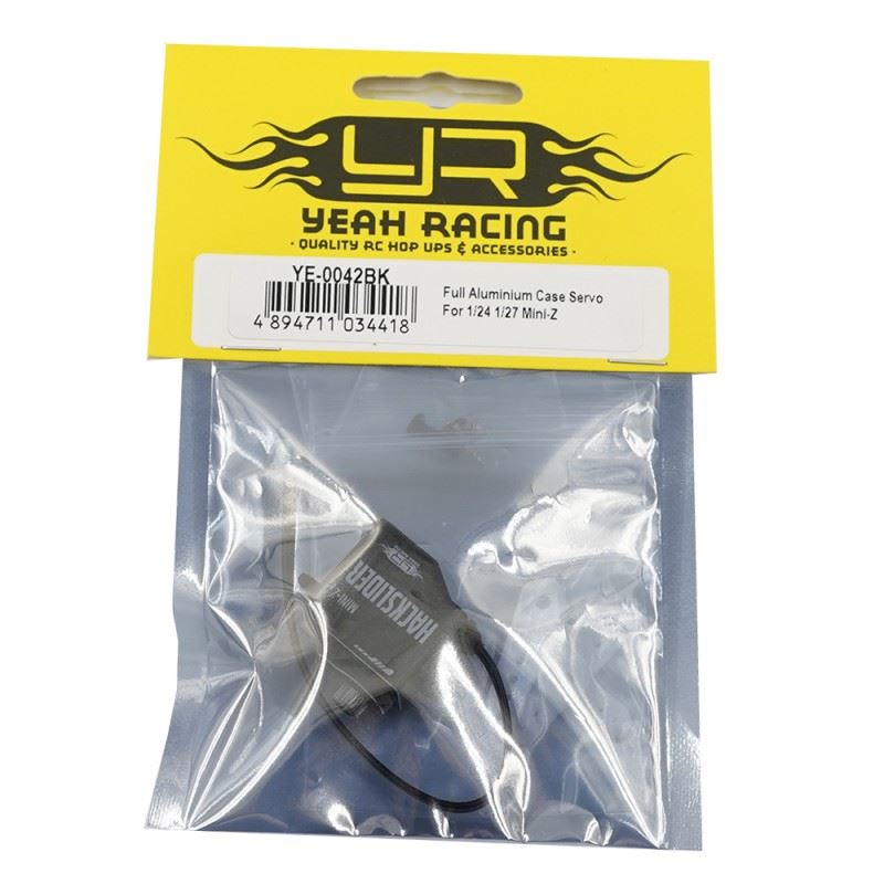 Yeah Racing Hackslider Full Aluminium Case Servo For 1/24 1/27 Mini-Z