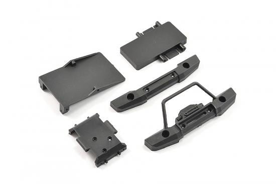FTX Mini Outback 2.0 Fr/Rr Bumpers + Electronics Mounts