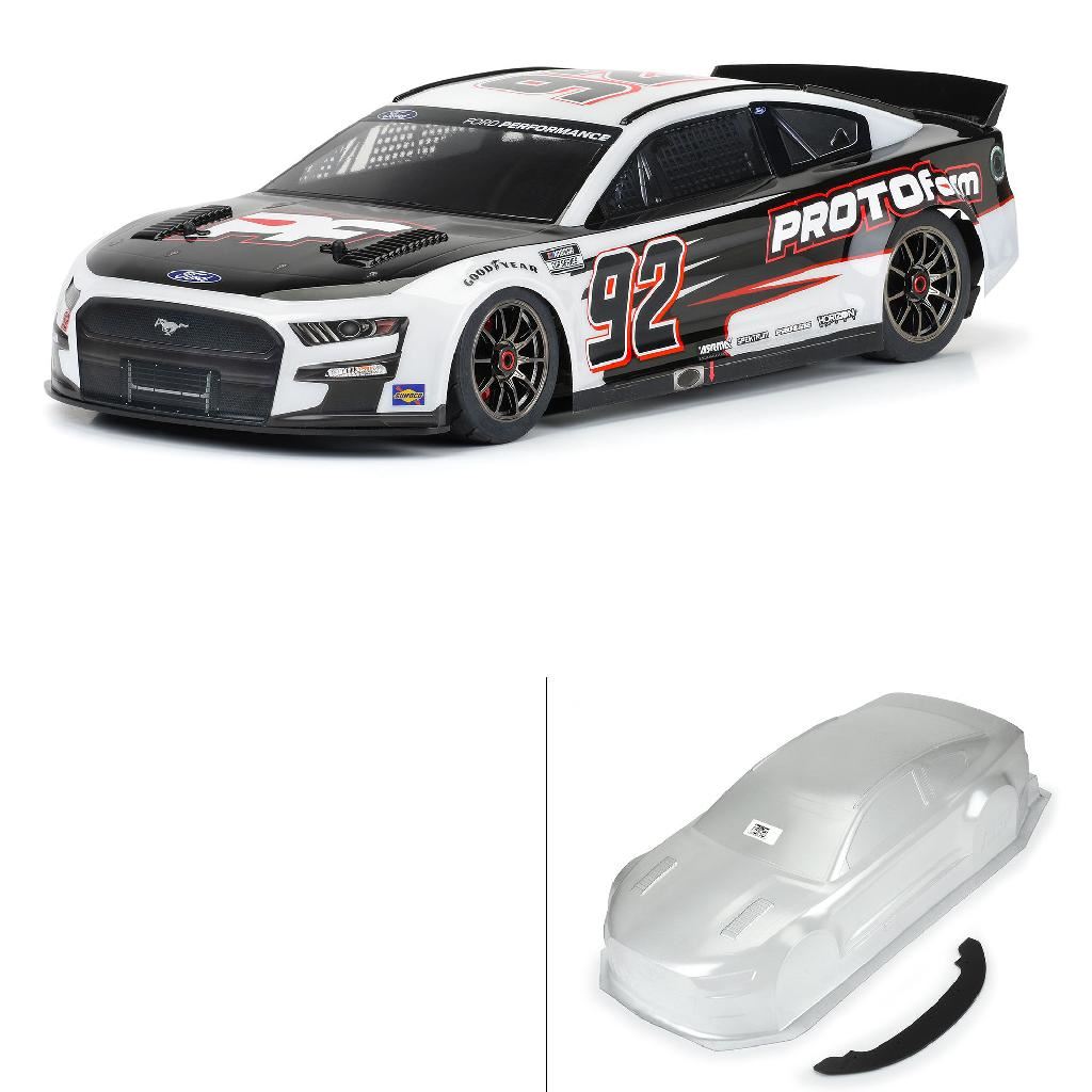 PRM 1/7 2022 NASCAR Cup Series Ford Mustang Clear Body: Infracti