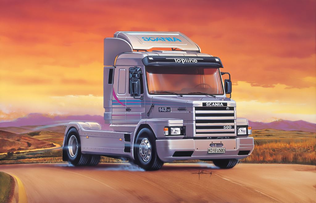 Italeri Scania T143 M500 Topline RR