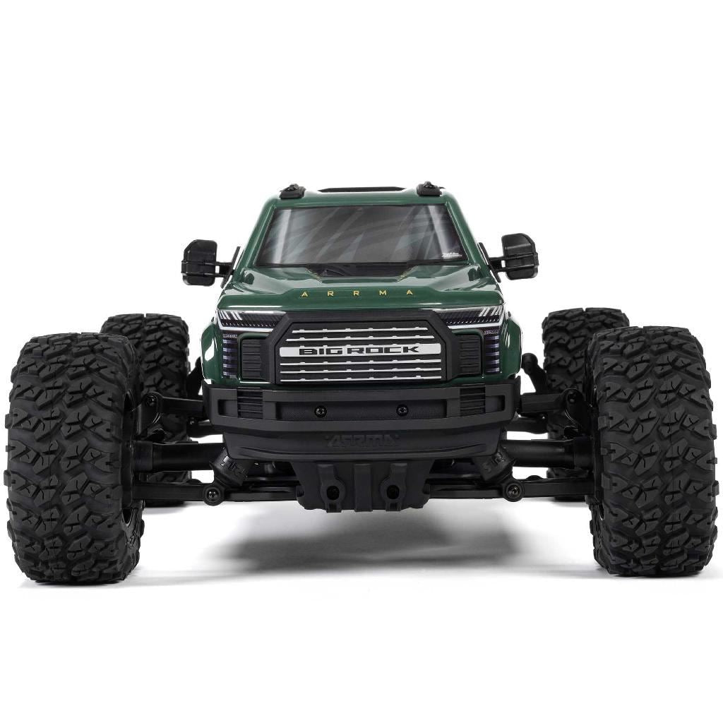 Arrma 1/10 Big Rock 223S Dsc 4X4 Rtr Brushless Monster Truck, Gree